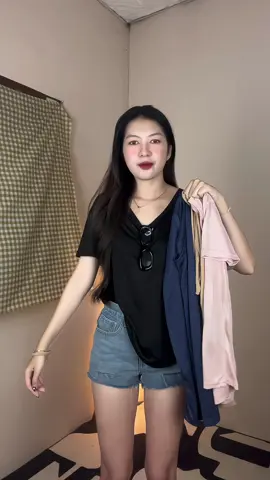 สวยทุกสี #เสื้อยืด #เสื้อยืดผ้าสลาฟ #เสื้อยืดคอวี 