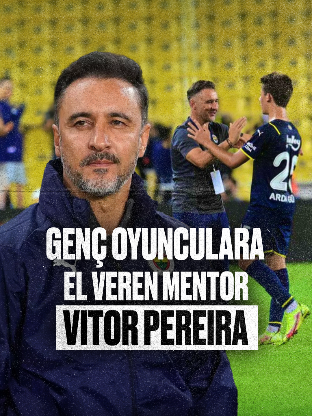 🇵🇹 Genç yeteneklere fısıldayan teknik direktör: Vitor Pereira. #gdhspor #fenerbahçe #porto #vitorpereira