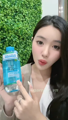 Chốt ngay tẩy trang làm sạch da mỗi ngày ngăn ngừa mụn, không makeup dùng KCN vẫn phải tẩy trang mỗi ngày nha 🥰 #garnier_vn #garniersbd #tiktokmademebuyit #muataitiktokshop #nuoctaytrang #goclamdep #grnbaslive #nguyenvybas 