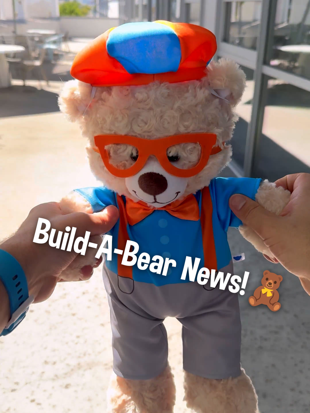 BEAR-y exciting news! 🧸 The Blippi @buildabear costume is back in stock, and ready to go on adventures with your little explorer!  #blippi #buildabear #buildabearworkshop #parentsoftiktok #toys