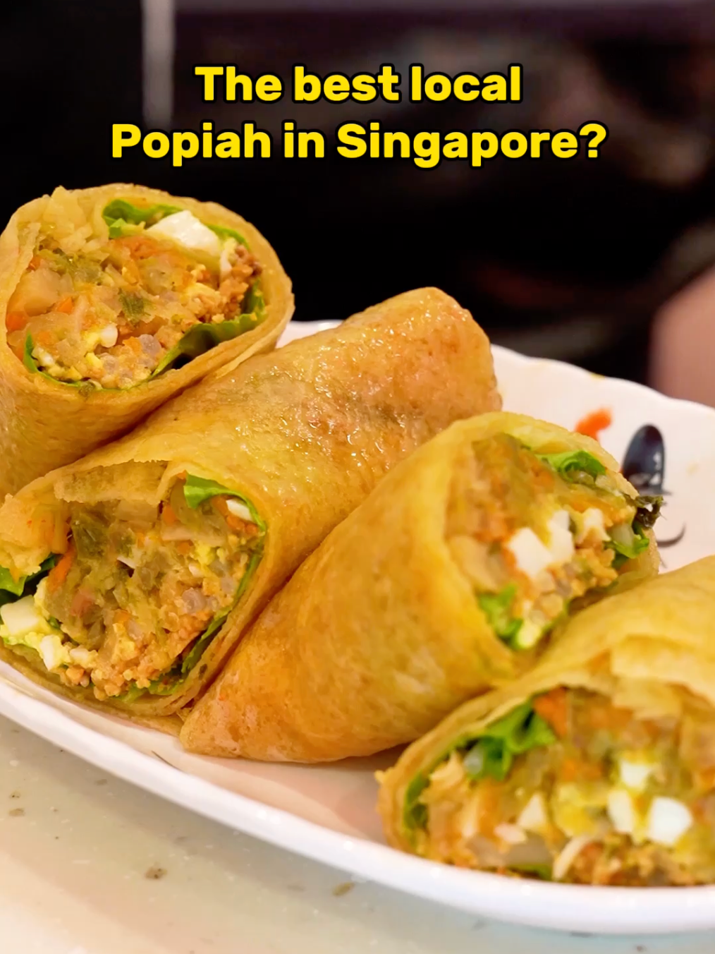 @yunyuncooks introduced us to her favourite popiah - @goodchancepopiahsg(好彩薄饼)~! This popiah has 47 years of history and now they have opened a new cafe at Marina Square! The popiah is super tasty and we love how crispy the Kueh Pie Tee is! 😋谢谢 Yunyun 的好介绍！🫶 #singapore #Foodie #sgfood #sgfoodie #singaporefood #singaporefoodie #Popiah #local #goodchance #marinasquare