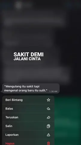 #cintatakmungkinberhenti #4u 