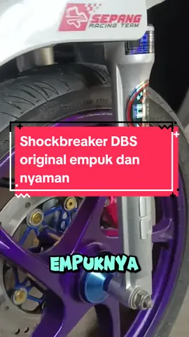 Suspensi nya enak dan nyaman dari shockbreaker DBS original #shockbracker #shockdepan #shockmotor #dbs #wibgajian #twoozstore 