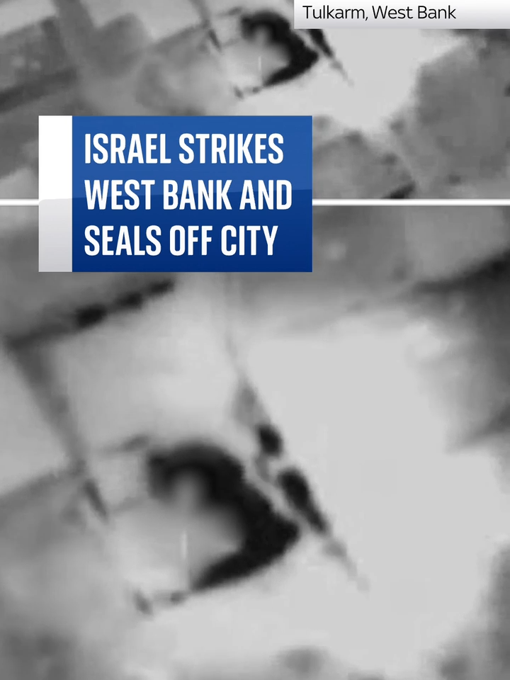 #Israeli strikes in the #WestBank have killed at least nine people overnight, according to #Palestinian officials