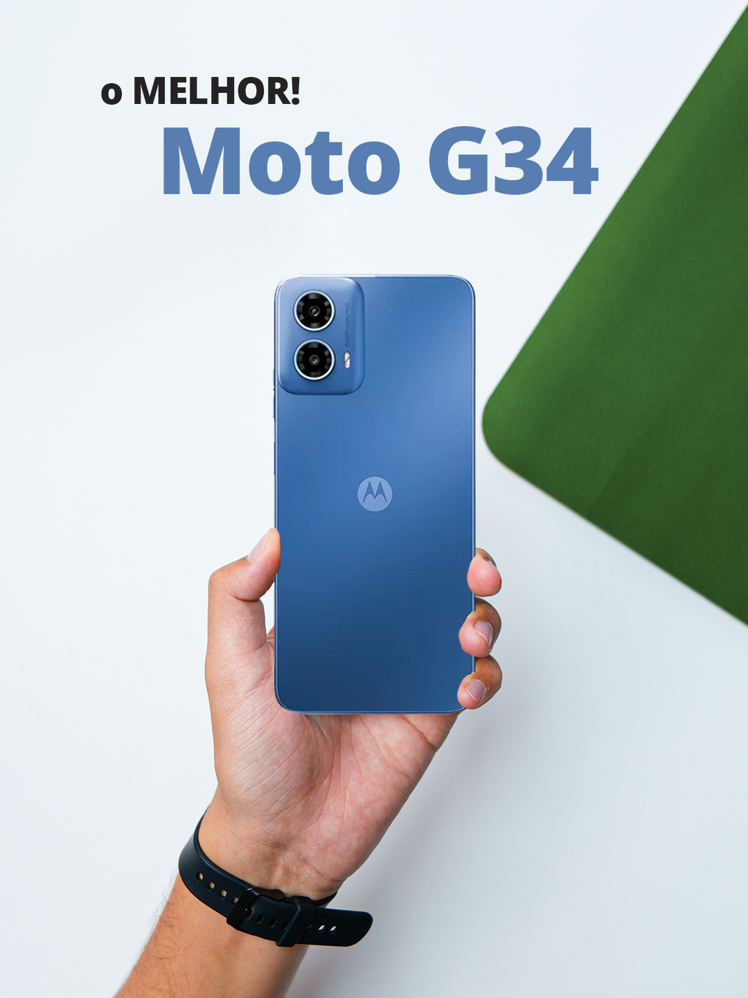 esse celular não tem CONCORRENTES! Moto G34 #tech #motog34 #celular