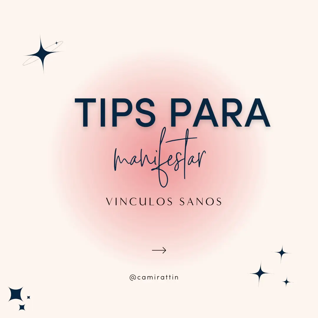 Manifiesta vínculos sanos con estos tips ✨ Tal vez en este momento veas imposible sanar una relación, o arreglarla. Pero CRÉEME que se puede 🙌 🔗 Somos seres humanos, y por consecuencia seres que nos relacionamos constantemente.  💖 Cuánto más conscientes seamos, mejor vamos a poder desempeñarnos en el vínculo con otros  🫠 Muchas veces es fácil decir: “me hizo x”… pero tenemos que comprender con la mirada del corazón para manifestar vínculos sanos.  y cuando hablo de aceptarlos como son… eso no quiere decir que nos dejemos pasar por encima. Sino que ok, acepto como sos, no te quiero cambiar, pero yo ELIJO otro camino y otras maneras más sanas de relacionarme.  Confía en la vibración del universo 🪐 💕 Si vos cambias, TODO cambia ✨ Comenta VÍNCULOS SANOS si estás listo para trabajar conmigo en la academia de manifestación ❤️✨ (Obvio que voy a dar una MASTERCLASS de cómo manifestar mejorías en tu pareja y como ATRAER parejas, con un ritual que va a estar muy mágico ✨🤩) #leydeatraccion #vinculos #atraepareja  #vinculossanos #manifestacion 