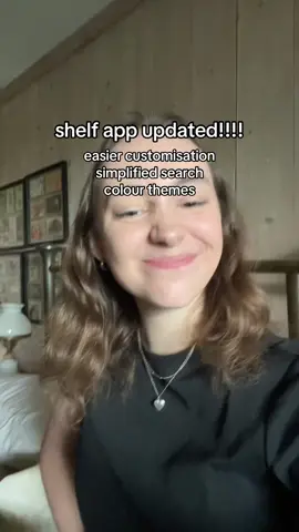 the new update is so good, it makes customisation so much easier #shelfapp #shelf #myshelf #newapps #goodreads #spotifywrapped #letterboxd 