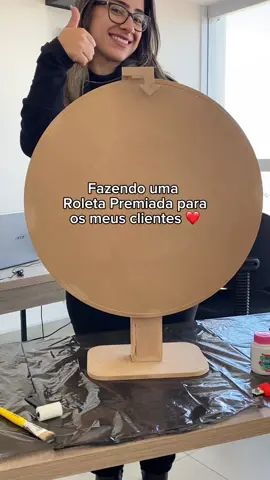 Fazendo uma Roleta Premiada para os meus clientes ❤️ Ficou linda, né? 🥹🫶🏻 #roletapremiada #roleta #presentescriativos 