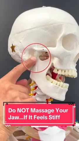 Is your jaw stiff? Do you have trouble opening all the way? Maybe when you yawn or attempt to eat a large piece of food you can’t quite open wide or it really hurts when you do? Well, most people automatically assume it’s the muscle and therefore they need to massage it. But very very commonly when there is stiffness, it’s a joint issue NOT a muscle issue. A muscle issue will feel achy and painful and like there’s an uncomfortable light stretch occurring when moving but rarely does it result an actual stiffness or limited motion. Therefore, if your solution to jaw stiffness is massaging the muscle, you’ll be in a cycle of temporary relief and regression back to stifness. In this video, I demonstrate to strategies that can be completed to start mobilizing the joint capsule of the TMJ itself to start actually relieving the root cause of stiffness. #tmj #tmjdisorder #tmd #jawpainrelief 