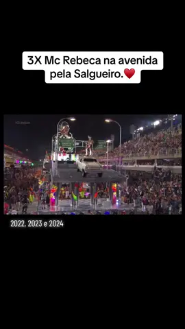 Ela brilhou demais #carnaval #carnavaltiktok #salgueiro #mcrebecca 