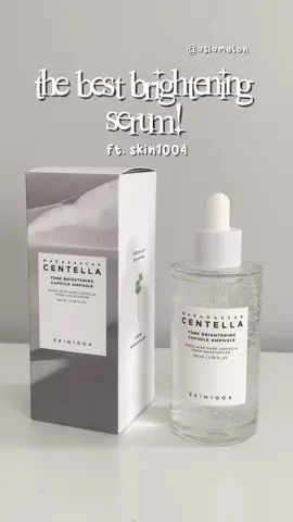 this was a lil scary when i decided to post my results, but this is a more honest review!! i 100% reccomend this to EVERYONE  #skin1004 #tonebrightening #darkspots #acnescars #centella #niacinamide #hyperpigmentation #tonebrighteningampoule #koreanskincare #smoothskin #skincare #kbeauty #skincaretips #clearskin @SKIN1004 Official @스킨1004 Korea 