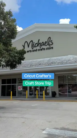 Cricut Crafter at the Craft Store. @Michaels Stores had some amazing clearance sections!!! #cricuttips #cricuttutorials #cricutforbeginners #makeitwithmichaels #michaelscraftstore 