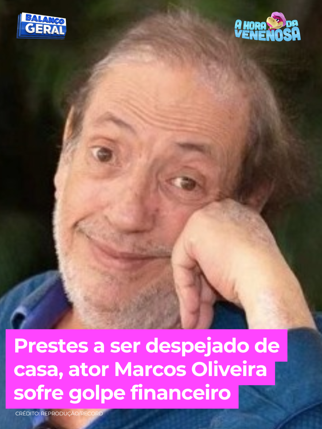 Marcos Oliveira recebeu uma proposta de um homem para que ele ficasse responsável pelas suas redes sociais. Porém, esta pessoa teria se apossado do celular de Marcos e desviado mais de R$ 80 mil da conta bancária do ator, além de ter pedido empréstimos no nome de Marcos. Veja! #AHoraDaVenenosa #BalançoGeral #marcosoliveira #golpe