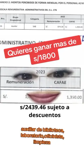 postula a colegios!! Información en el enlace de mi perfil 🥰 Sab 9pm por YouTube 🥰  #aprende #peru🇵🇪 #oficinista #laboratorio #biblioteca #postula #trabajolimaperu #colegio 