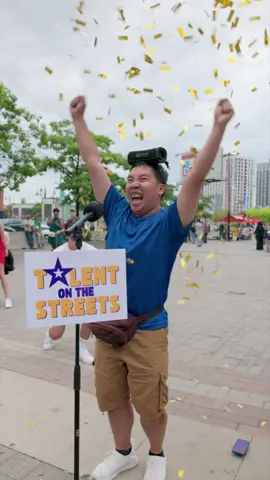 He is known as The Speaker Legend #TalentOnTheStreets 