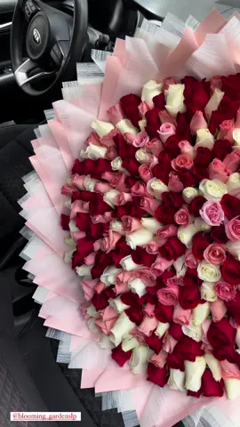 250 rosas 😍😍 sigan nuestras redes sociales #slp#ramobuchon#floreria#fyp#parati 
