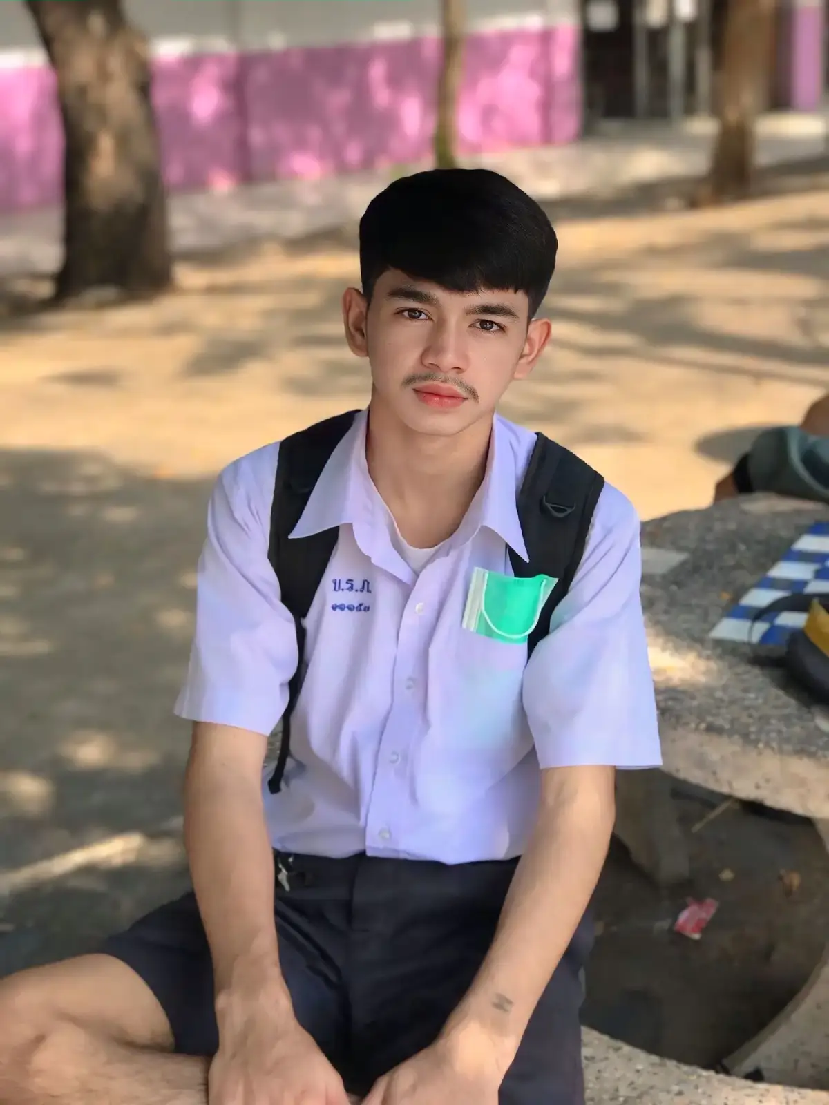 เก็กหน่อย อ่อยก่อนเรียน #ผู้ชาย #ไปเรื่อย #tik_tok #fyp #ฟีดดดシ #เทรนด์วันนี้ #เด็กหล่อบอกต่อหน่อย #เอาขึ้นหน้าฟีดที 