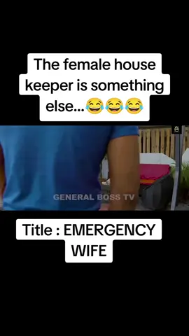 The female house keeper is something els..😂😂#emergencywife #viral #nollywoodmovies 