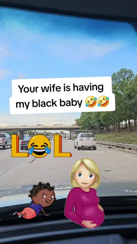 Your wife is having my black baby #fypシ゚viral #phone #prank #toofunny #phonetapping #foryou #fy #radio #call #lol #pregnant #notyourbaby #hilarious 