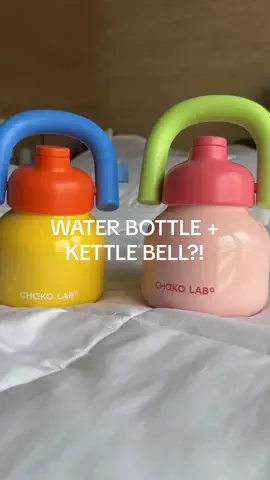 Multi purpose products always gets me 🤭✨  Look how cute they are!  @Chakolab @chakolab_global  . . #waterbottle #bottle #insulatedtumbler #cutebottle #kettlebell 
