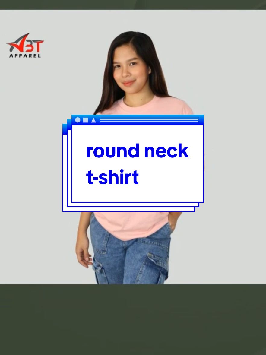 Round Neck T-shirt Cotton  Unisex Maganda Tela #tshirt #clothing #unisex #forwomen #formen #nazcytah 