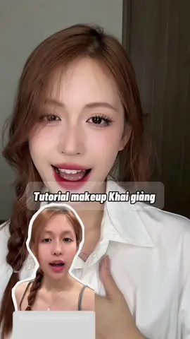 Makeup tone đỏ ngày Khai Giảng #ninhngan #xuhuong #merzyvn #merzycm4 #sondo #tutorialmakeup #khaigiang 