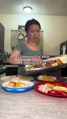 We probably eat salmon 2-3 times a year if we are lucky  #fyp #fypツ #foryoupage #fypage #MomsofTikTok #asmr #momsoftiktok #dinner #family #kitchen #lowincome #salmon 