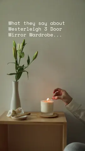 How cool is this Westerleigh 3 Door Mirror Wardrobe? Simple and nice. Thank you customer for your loved and support ❤️ #almaribaju #wardrobe #aesthetic #kidswardrobe #adultwardrobe #almaripakaian 