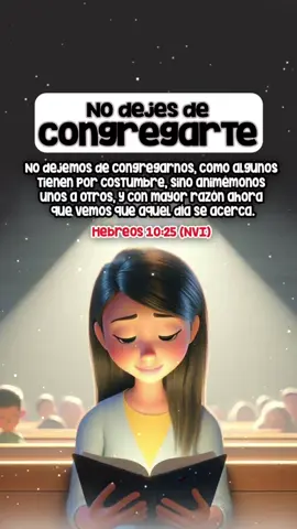 No dejes de congregarte Congregarse no es solo un acto rutinario; es una oportunidad única para profundizar nuestra relación con Dios. Hebreos 10:25 nos insta a no abandonar la costumbre de reunirnos porque, en ese espacio de comunión, experimentamos la presencia de Dios de una manera especial. Cuando nos congregamos, abrimos nuestro corazón a recibir Su palabra, Su paz y Su dirección para nuestras vidas. Atentamente  Pastor Germán Vega  Coordinador nacional de evangelismo  en medios comunicación . #JuntosEnFe #NoDejesDeCongregarte #ComuniónConDios #Hebreos1025 #UnidosEnCristo #FuerzaEnLaUnidad #TuPresenciaCuenta #PermanecemosEnDios