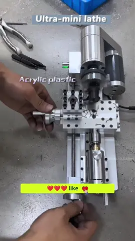 Demonstration of using an ultra-mini lathe. #MiniLathe #CNCLathe #LatheTurning #MiniLatheTool #PrecisionLathe #LatheProcessing #MicroLathe #CreativeLatheWork #LatheForSmallParts #HandmadeLatheProjects #LatheInspiration #LatheTechniques #ModelMaking #ModelPrecision #JewelryInspiration #WatchAccessories #ModelEnthusiastTool #ClockMakingParts #FineModelFinish #ScaleAccuracyModel #CreativeModelDesign #HandmadeModelArt #ModelAccessoriesCraft #JewelryCraftTech #ClockElementsStyle #TimepiecesDetail #5axis #4axis #CNC #4eksen #5eksen #cncmachining #milling #CNCmilling#cncmachine #5axiscnc #Simultaneousmachining #5thaxis #4thaxis #rotarytable #rtcp #cncprogramming  www.tjrcnc.com#cncfreze #işlememerkezi #4eixos #cnc5eixos #4ejes #5ejes #4axes #5axes #cncdikişlem#cncoperatoru_ #lathe #CNClathe #Mould #Fixture #clamps #mould #4trụccnc #5trụccnc #5achsen #токарь #металлообработка #токарныеработы #frezarkacnc #4ось #чпу #чпуфрезеровка #cncturning #四軸 #五軸 #转台 #TJR #4axismilling #5axismachining #Machining #Machine #mastercam #machinist #cncprogramming #cnc4แกน #cnc5แกน 