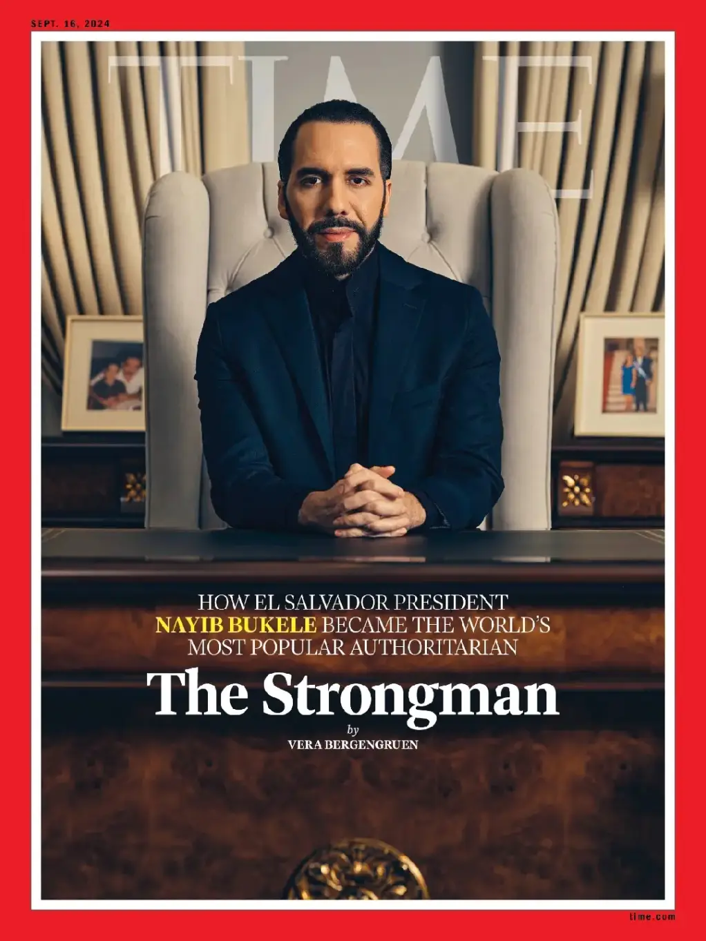 El Presidente @Nayib Bukele es la nueva portada de la revista TIME medio de comunicación que entrevistó al mandatario salvadoreño, para conocer las transformaciones que atraviesa El Salvador. Las estrategias en seguridad pública, que han generado un clima de paz en el país y la reducción histórica de la tasa de homicidios, son parte de los temas abordados en la publicación.