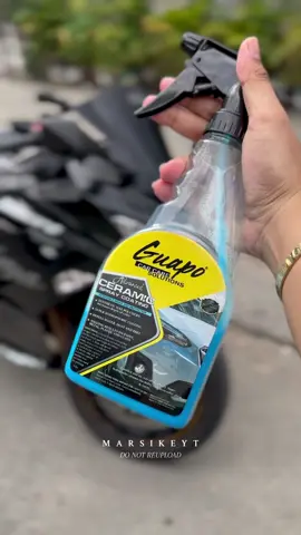 ₱229 lang, kikintab na yang motor mo at magmumukhang bago ✨#GuapoCeramicSprayCoating #CeramicCoating #Bigbike #KawasakiNinja #Ninja 