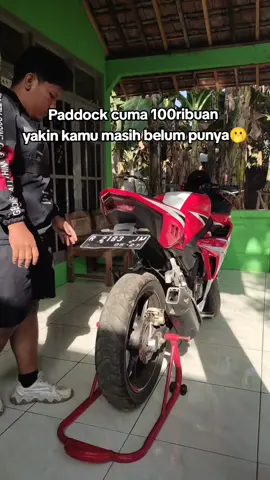 Paddock belakang motor universal  #standarmotor #paddock #cbr150r 