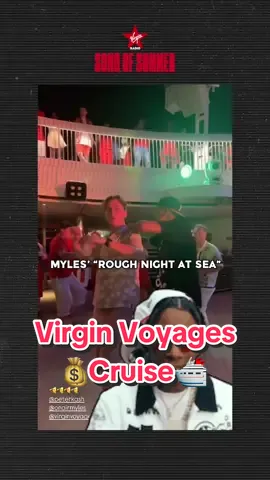 Checking in with Myles on the @virginvoyages cruise ship for Virgin Radio’s Song Of Summer where you can win $1000 just for voting! 🛳️💰 @Daryn Jones @Deepa Prashad @Myles Galloway @Virgin Voyages 
