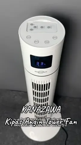 Ngadem aja dulu pakai ini lopeee🤍 @KANAZAWA_SHOP 🛒🛍️  #kipasangin #kipasanginfan #kipasangintower #fyp #viral 