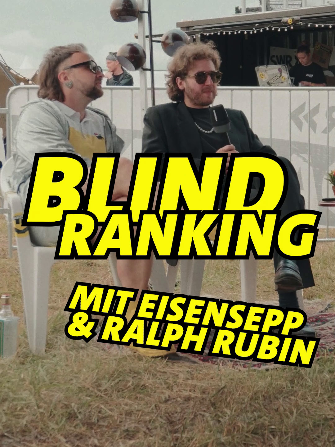 Eisensepp und Ralph Rubin von @abbrunzatissima haben mit @alex_danner aufm @southsidefestival ne Runde Blind Ranking gezockt. #roybianco #roybiancounddieabbrunzatiboys #southside #festival #blindranking #interview #dasding