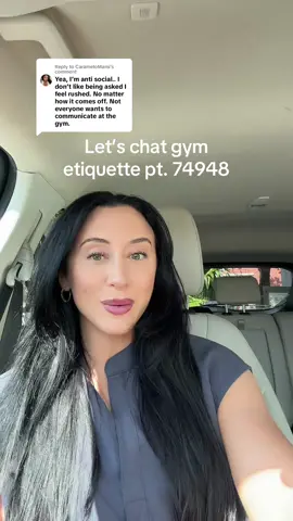 Replying to @CarameloMami ok but everyones paying for the same membership and space, everyone goes to the gym to improve themselves in one way or another so you should be able to communicate a simple question #GymTok #gym #gymhumor #bodybuilding 