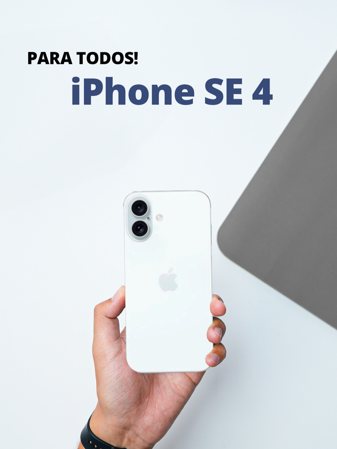 Esse é o iPhone que TODOS poderão ter! iPhone SE 4! #TECH #celular #smartphone #apple #iphone