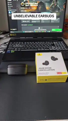 Thought to review my new noise cancelling earbuds from @Baseus.UK fantasic set of ear buds, extremely comfortable, high quality sound and base. highly recommended #tiktokshop #tiktok #fyp #earpuds #baseus #review #product #shop #sale #discount #blackops6 #bo6 #ad 