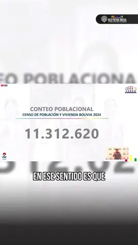 Censo de Población y Vivienda 2024: Bolivia alcanza una población total de 11.312.620 habitantes 📊🇧🇴. #Censo2024 #PoblaciónBolivia #DatosDemográficos #Estadísticas #Vivienda #Bolivia  #RedPatriaNueva