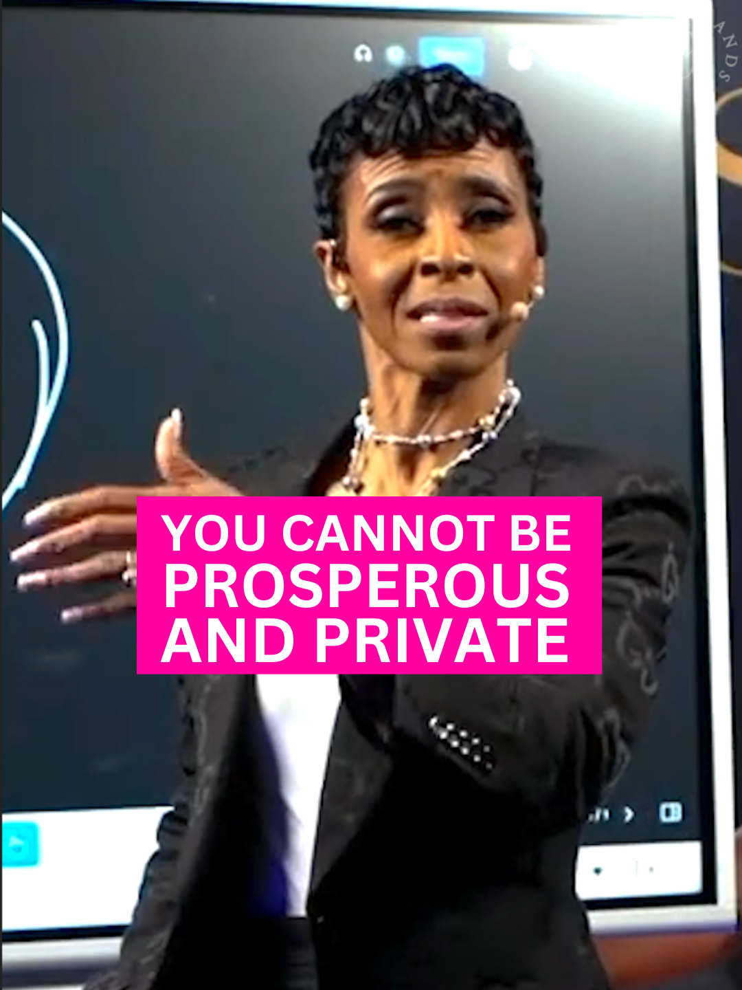 Visibility is key to prosperity, especially as a business owner today. You can’t thrive in secrecy in an era where personal connections drive success. People want to work with those they can see, feel, and learn from—those they trust. Don’t just use your business as a platform for visibility; embody it. Become the face and the brand of your company. Let your presence inspire confidence and build relationships. #drsonjabrands #drsonjastribling #wealthwisdom #millionairemindset #powerfulwomen #wealthywoman