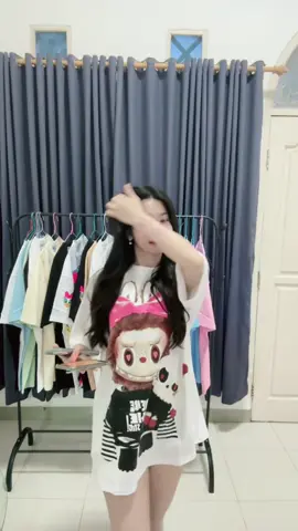 Kaos oversizenya kakakkkk😍😍 #labubu #kaoslabubu #kaosoversize #kaosbangkok