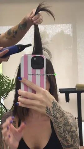 LOOK AT ALL THAT NEW HAIR! Thanks @Divi Scalp & Hair Health 💚 #divi #hairhealth 