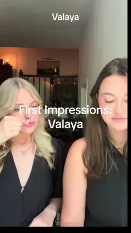 Pt 2 comedian bestie @Katie Ann first impression of Valaya  #perfume #perfumetiktok #perfumereview #perfumereactions #reactions 