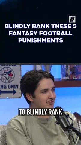 Blind ranking fantasy football punishments with @Aidan, @tylermackillop and Levi 😂