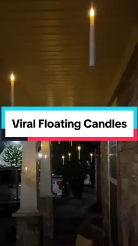 Grab them before they sell out!! #floatingcandles #magiccandles #harrypotter #halloween #halloweendecor #halloweendecorations 