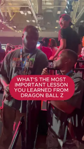 🐉 As a tribute to the late Akira Toriyama, I went around @dreamcon to ask people what were the most important lessons they learned from the iconic anime Dragon Ball Z. 🔥 [Feat. @kingvader, @rdcworld1, Leland from RDC, Joeiaco and many more] #dbz #dreamcon #lelanddancing #dbz_moments #dbsuper #dragonballlegends #goku #rdc