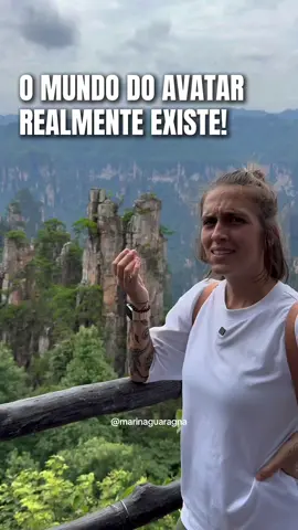 o mundo do Avatar existe na vida real 🤯 · já marca alguém pra ir junto com você 💫✨ mas bom, pra visitar ele... tem que ir até a China 🇨🇳❤️