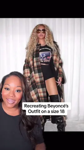 Y’all, go easy on me 😂 I tried my best #plussizefashion #plussize #celebritystyle 