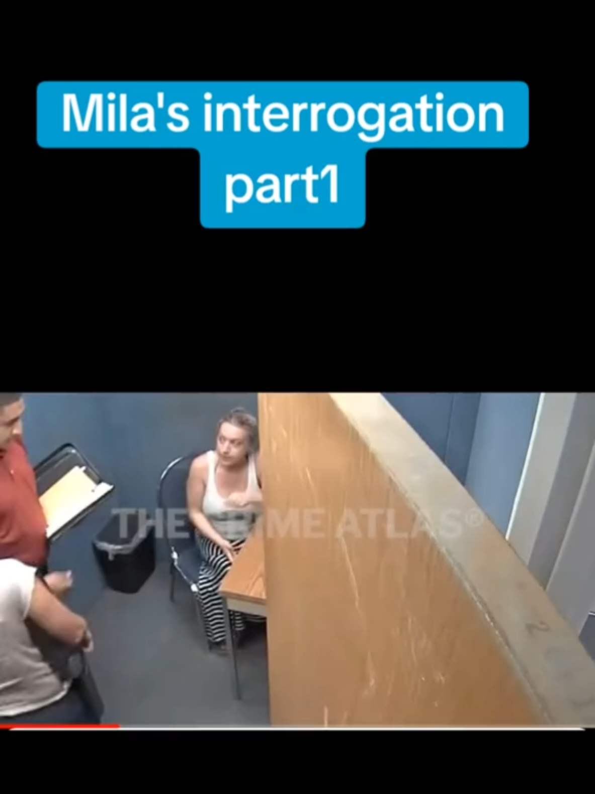 Wade Wilson Case Mila interrogation Part 1. Can u see how bad she looks 20 hours after she was nearly get killed? #ironieoff #mila #wadewilson #interrogation #liar 